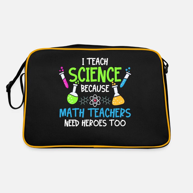 Professeur de physique chimie Sac Retro