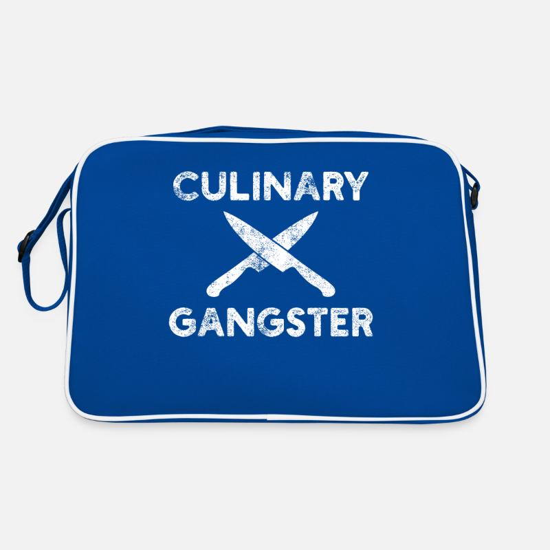 Koch Chefkoch Küchenchef Retro Tasche