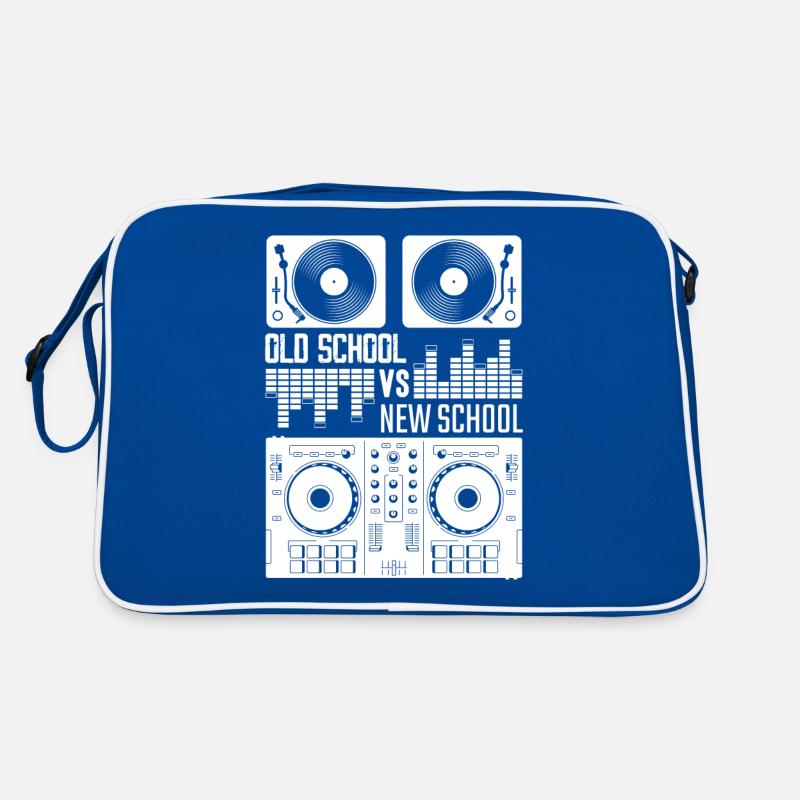 Music DJ old school vinyl electro techno Retro Bag
