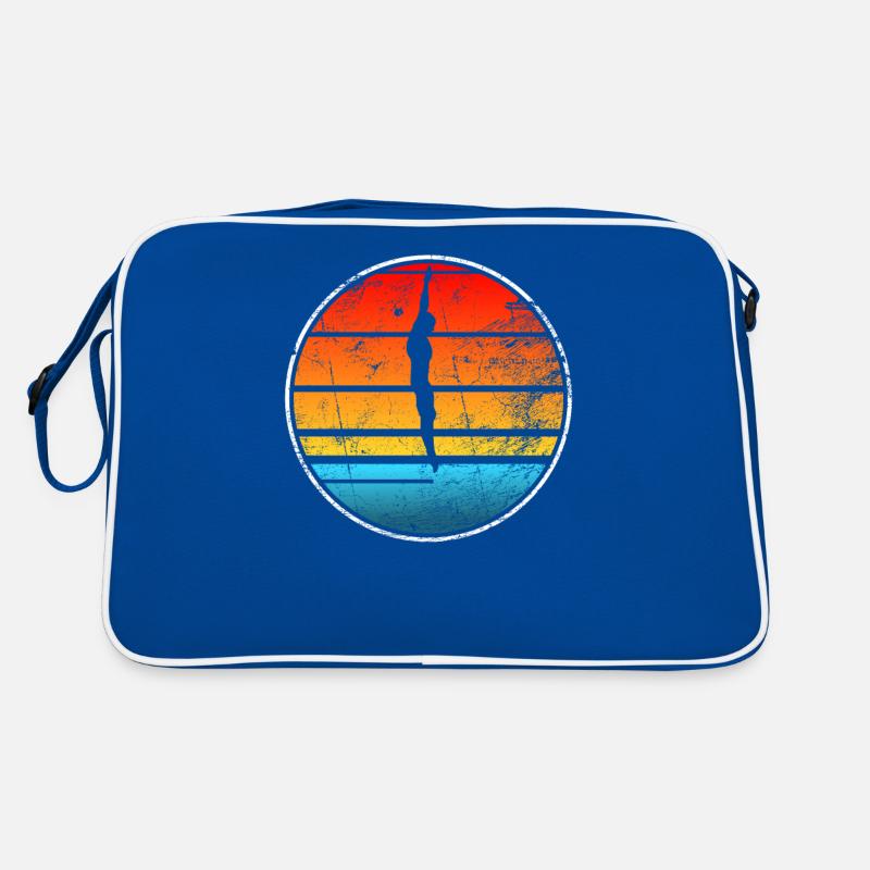 Wasserspringen Eintauchen Retro Tasche