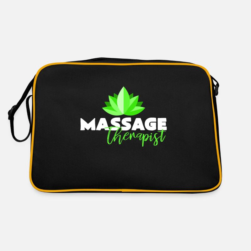 Massage - Sac Retro - noir/or