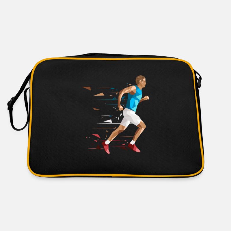 Marathon runner marathon runner marathon run Retro Bag