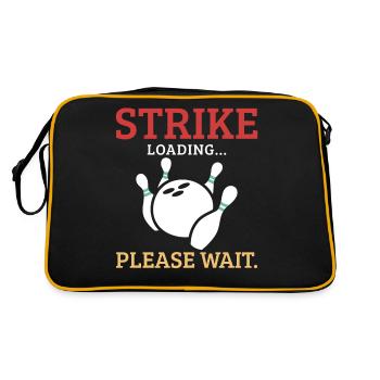 Skittles bowling bowling - Retro Bag - black/gold - Back