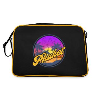 Thailand Phuket - Retro Bag - black/gold - Back