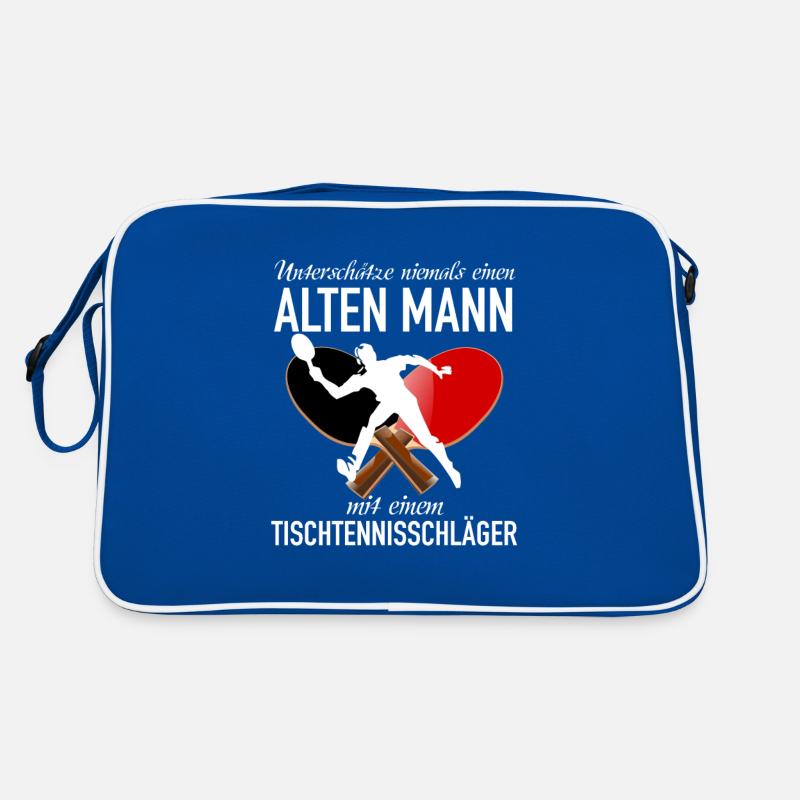 Tischtennis Retro Tasche