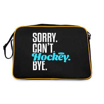 Club de hockey - Sac Retro - noir/or - Dos