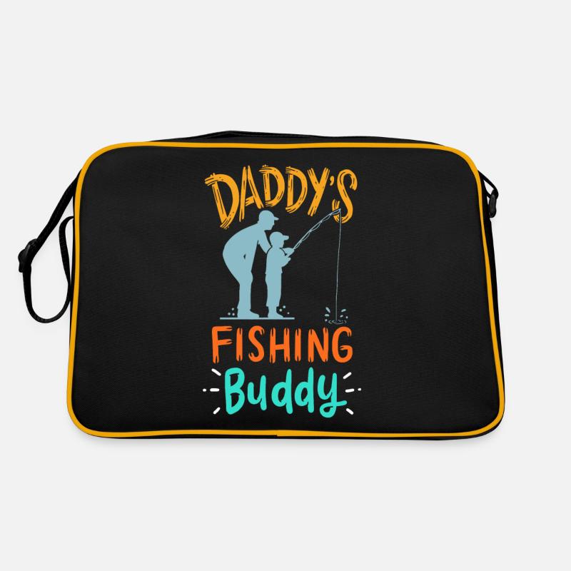 Fils de père de pêche Sac Retro