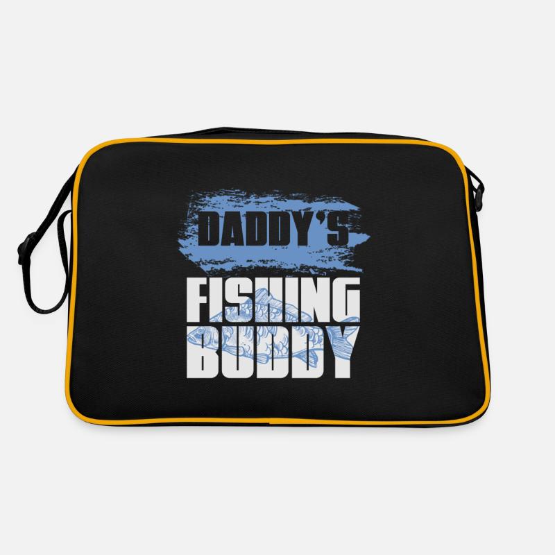 Fischen Angelrute Retro Tasche