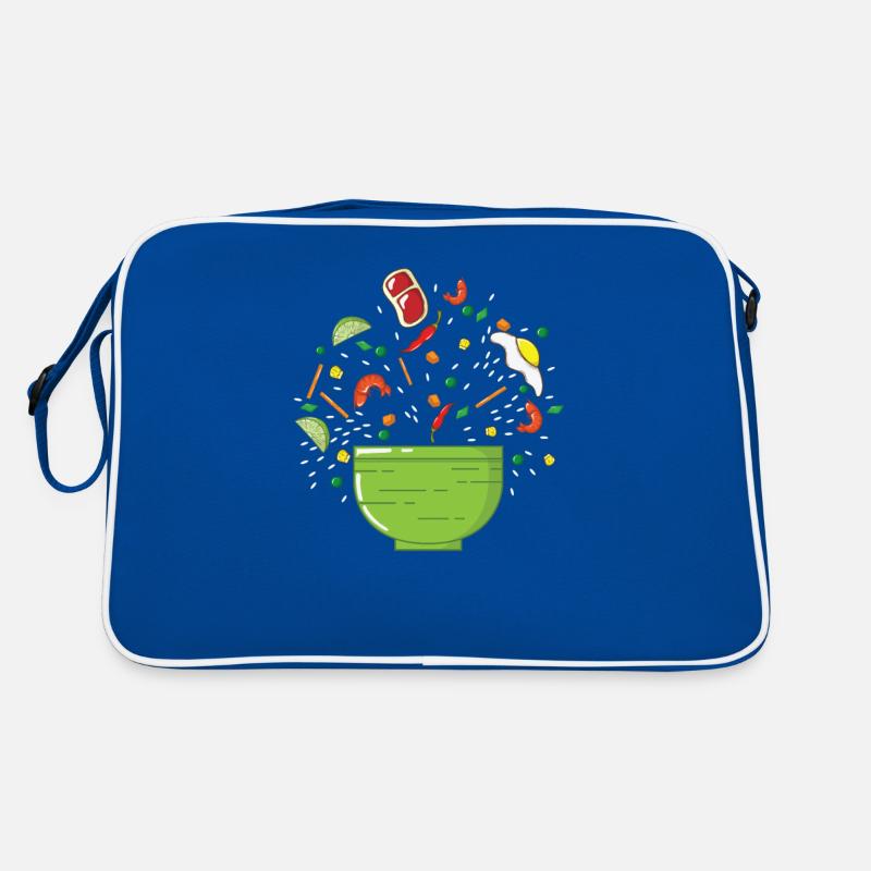asian bowl Retro Bag