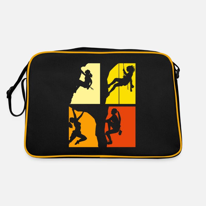 Climbing Climbers Retro Bag