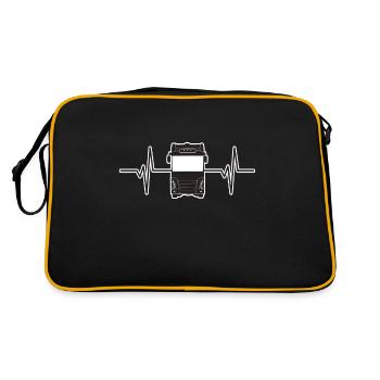 Truck driver - Retro Bag - black/gold - Back