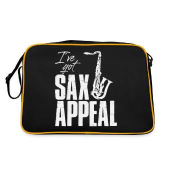 I've got Sax Appeal - Retro Bag - black/gold - Back