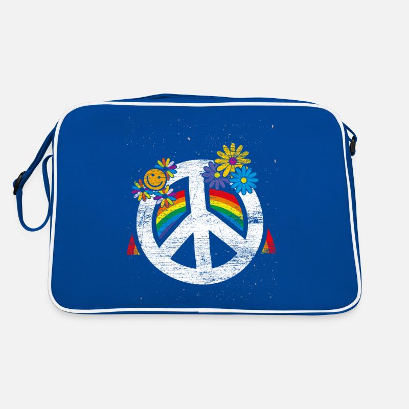 Peace sign gift Retro Bag