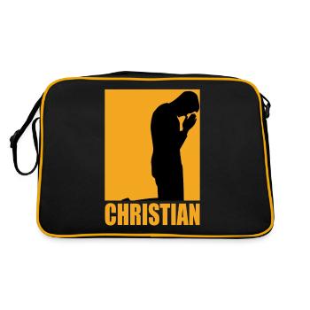 Conception chrétienne - Sac Retro - noir/or - Dos