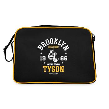 Iron Mike Tyson - Retro Bag - black/gold - Back