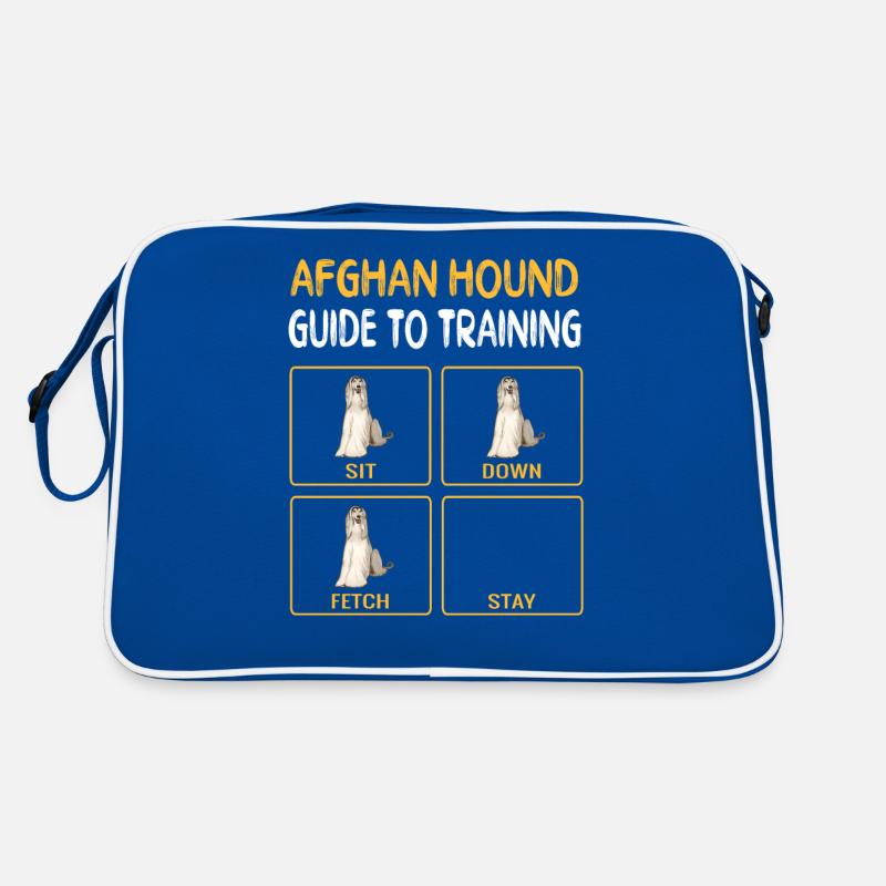 Afghan Hound Guide To Training Dog Obedience Retro Bag