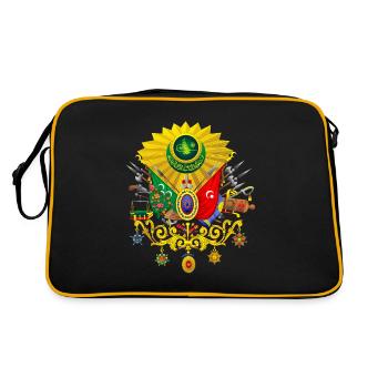 Armoiries Sultan Abdulhamid II Empire ottoman - Sac Retro - noir/or - Dos