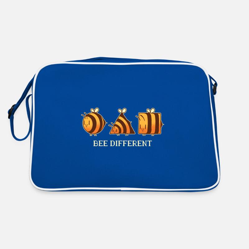 Bee different bee shirt Retro Bag