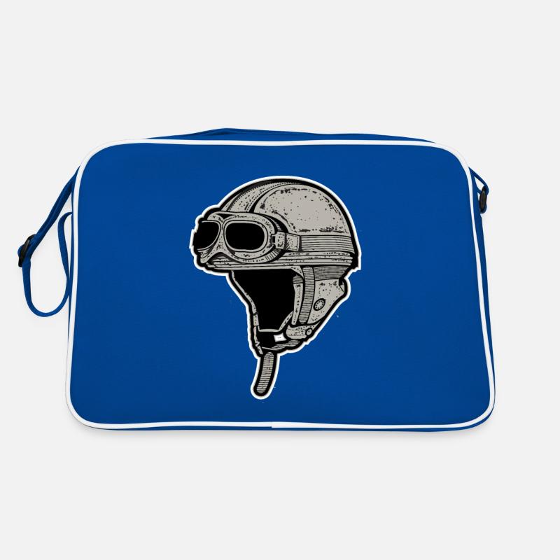 Motorcycle helmet moped Retro Bag