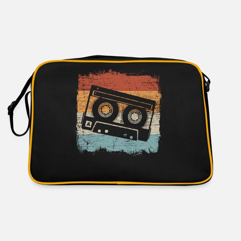 Cassette rétro cassette mixtape oldschool Sac Retro