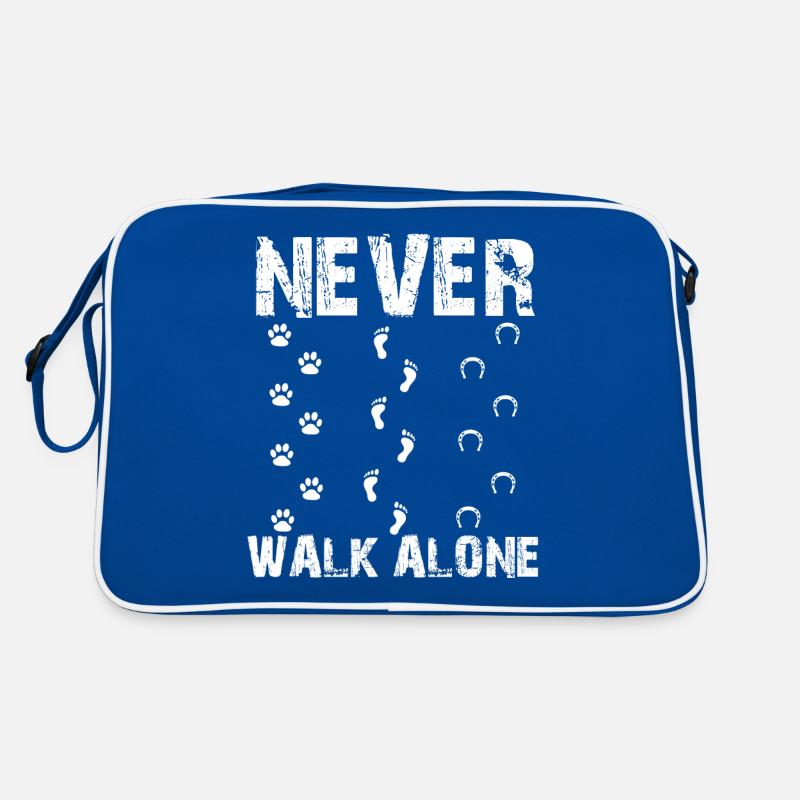 Never Walk Alone Retro Bag