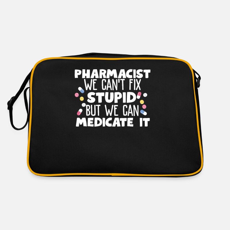 Pharmacist pharmacy pharmacy pharmacist gift Retro Bag