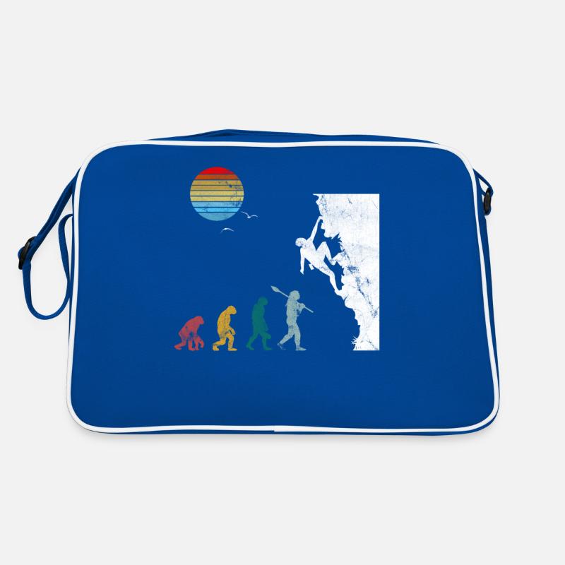 Bouldern Boulderhalle Klettern Retro Tasche