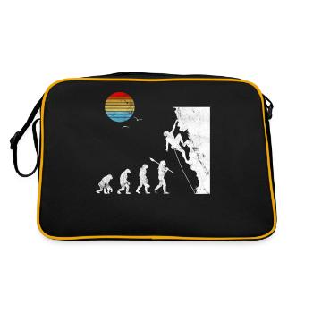 Climbing bouldering evolution - Retro Bag - black/gold - Back