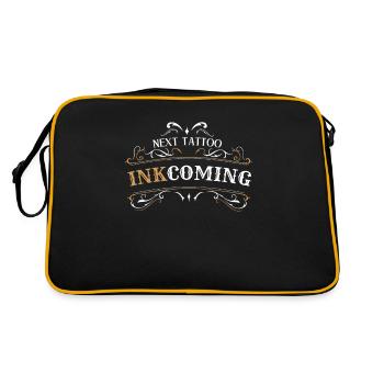 Tattooed gift tattoo tattoo - Retro Bag - black/gold - Back