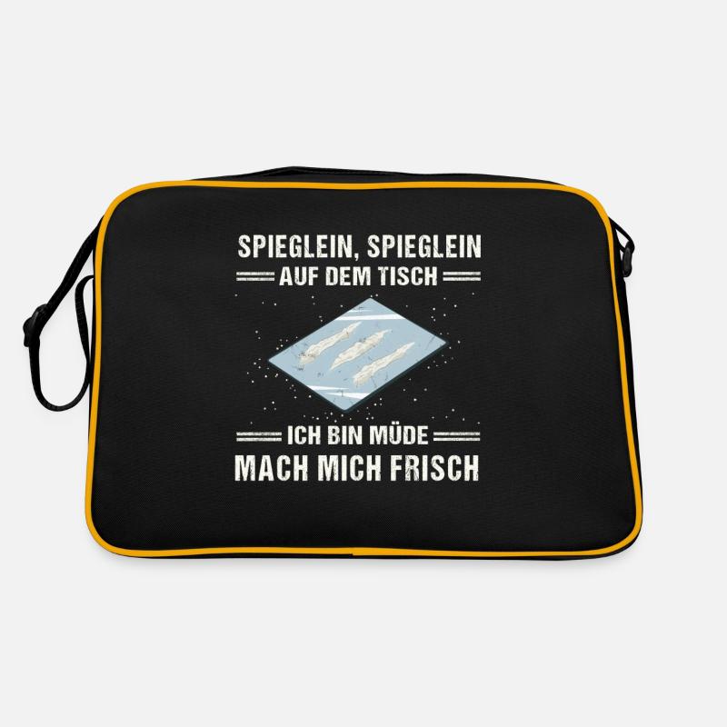 Hardtekk Techno Drogen Kokain Kokser Retro Tasche