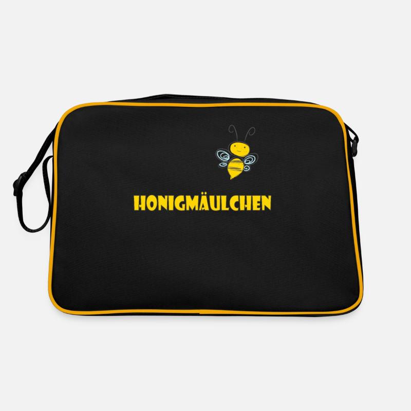 Kosename Honigmäulchen Geschenkidee Retro Tasche
