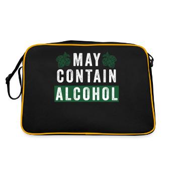 Alcohol Beer - Retro Bag - black/gold - Back