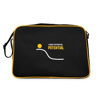 la physique - Sac Retro - noir/or - Dos