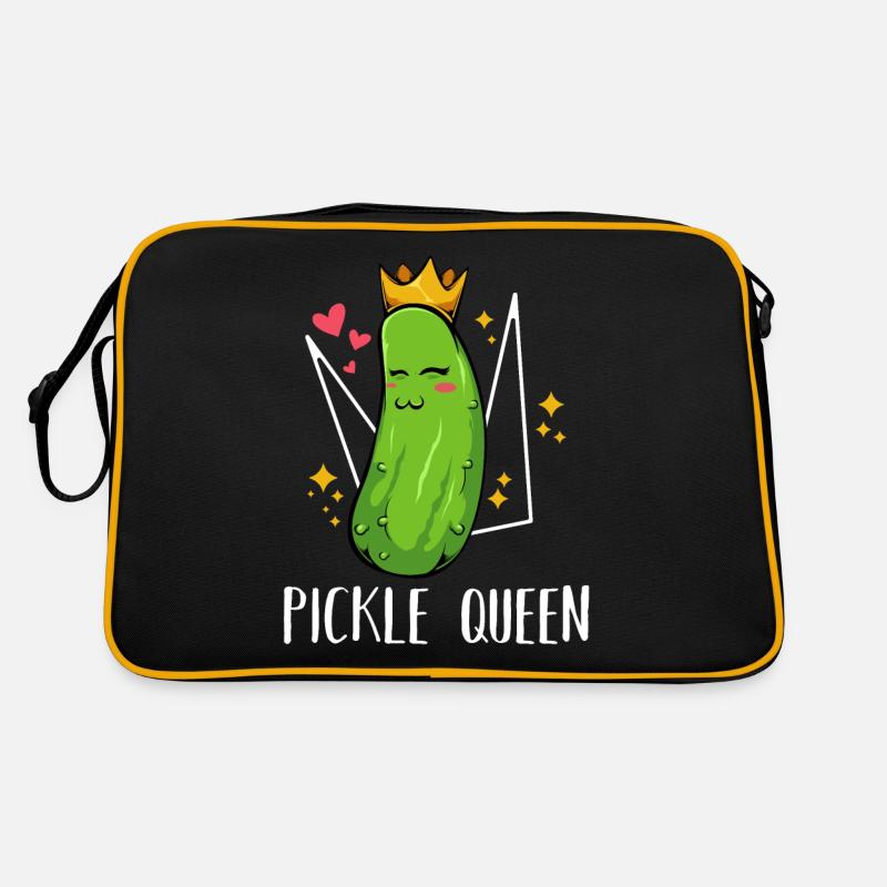 Pickle - Pickle Queen - Kawaii Concombre Vegan Sac Retro