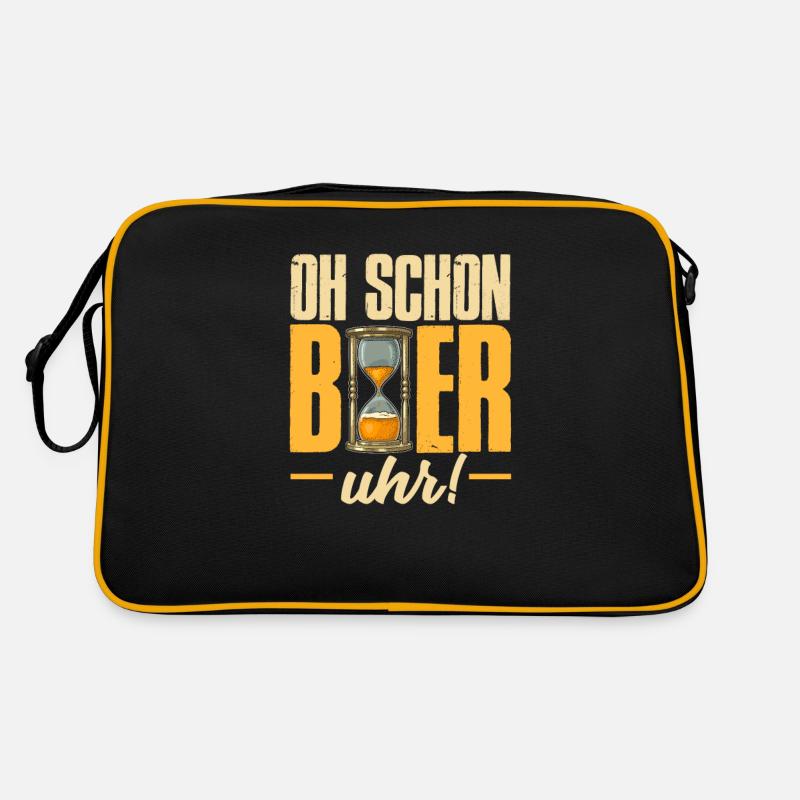 Oh déjà Beer Clock Sac Retro
