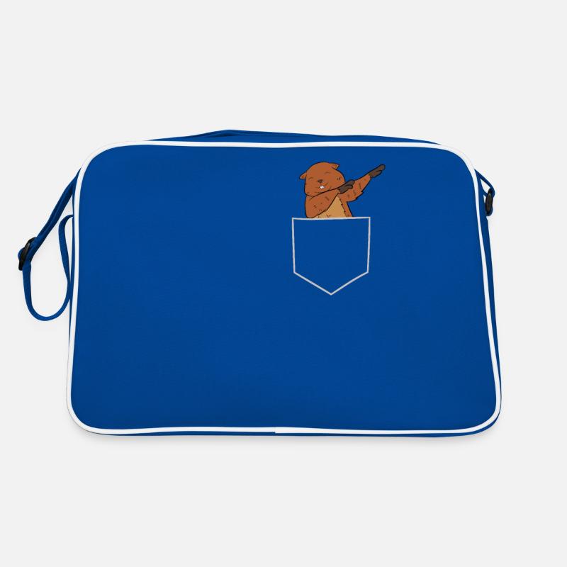 Drôle de castors de dabbing dans la poche castor Sac Retro