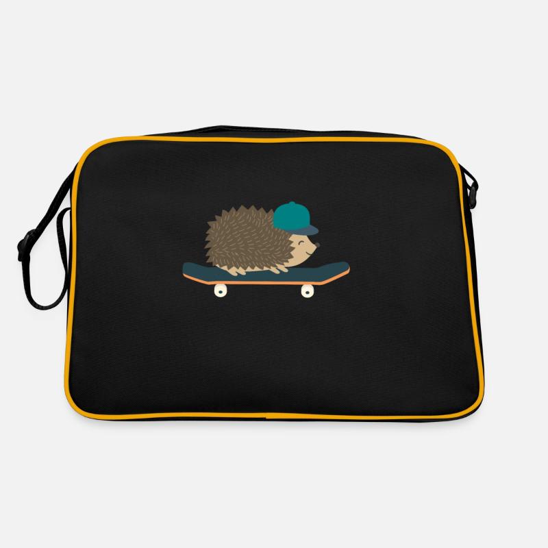 patineur patin hérisson Sac Retro