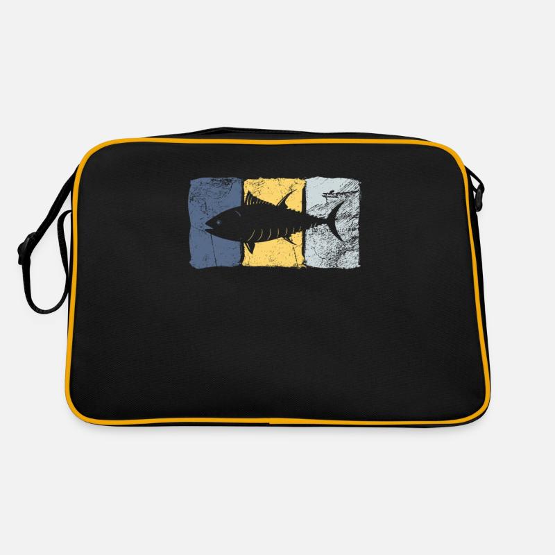 Hochsee Angeln Thunfisch Retro Tasche