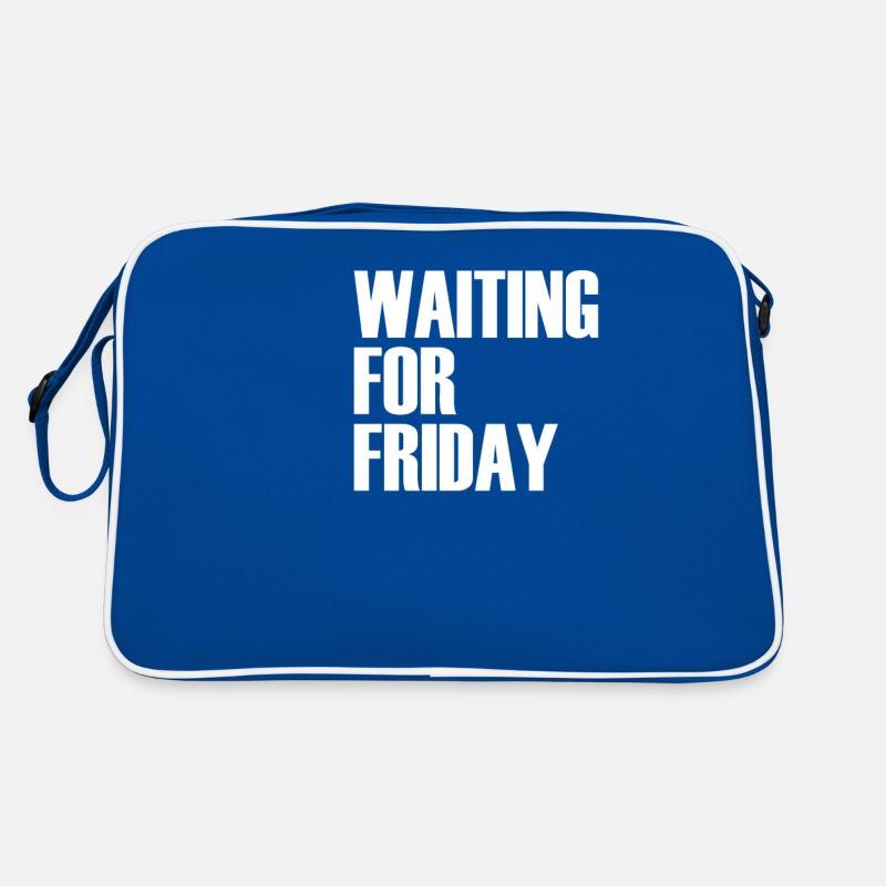 WAITING FOR FRIDAY Retro Tasche
