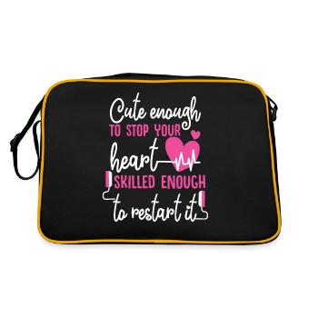 Réanimation paramédicale paramédicale - Sac Retro - noir/or - Dos