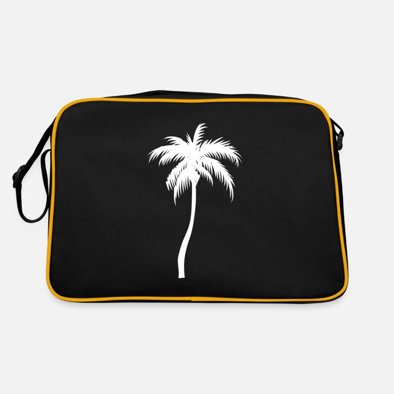 Palmier palmier - Sac Retro - noir/or