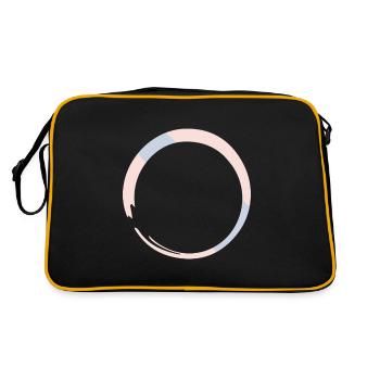 enso spiritualité zen bouddhisme - Sac Retro - noir/or - Dos