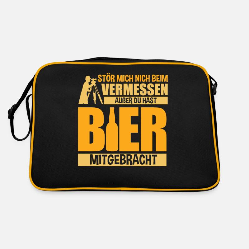 Vermesser Vermessungstechniker Retro Tasche