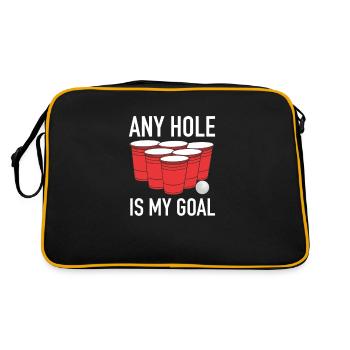 Beer pong Beer pong - Retro Bag - black/gold - Back