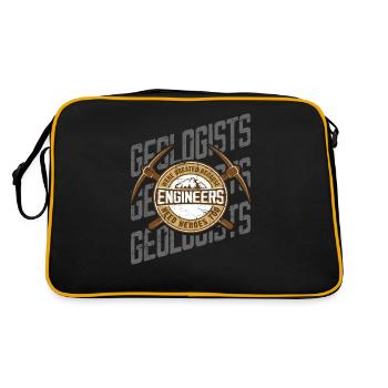Géologues géologues - Sac Retro - noir/or - Dos