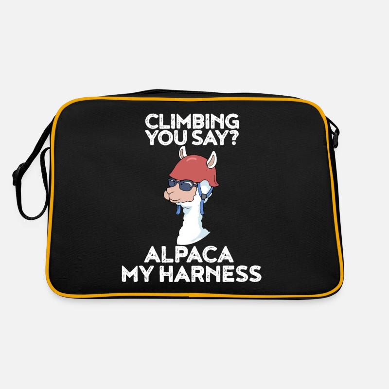 Climbing Alpaca My Harness Retro Bag