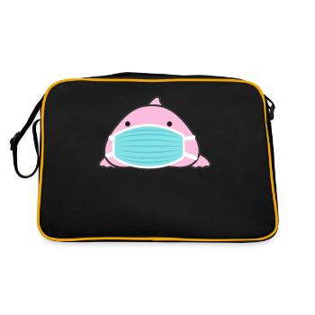 Blobfish - Sac Retro - noir/or - Dos