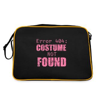 Costumes d'Halloween Citrouille Creepy Custom - Sac Retro - noir/or - Dos