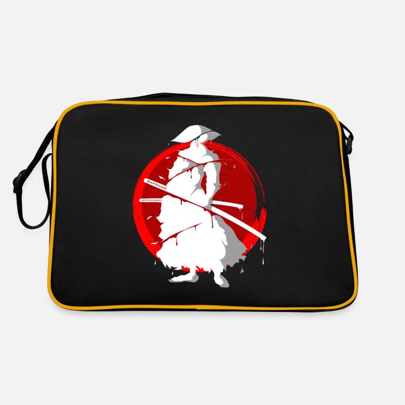 Japon - Sac Retro - noir/or