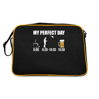 Model aircraft Perfect Day helicopter helicopter - Retro Bag - black/gold - Back
